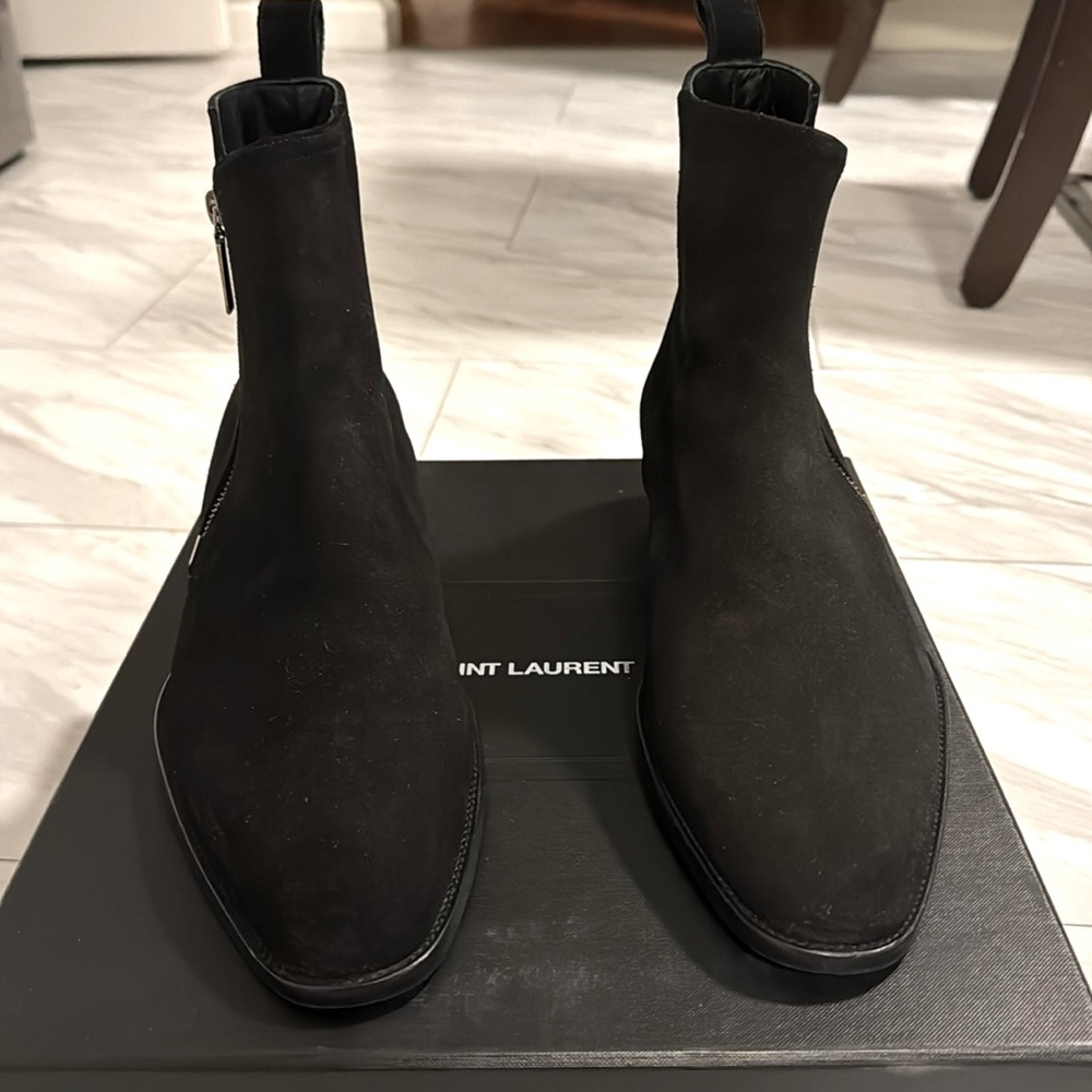 Saint Laurent Men’s Wyatt boots size 43